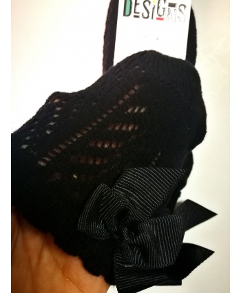 Детски къси чорапи с панделка